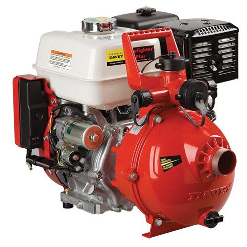 Davey 5213HE Twin Impeller Firefighter with GX390 Honda Electric Start engine (+20+18F)