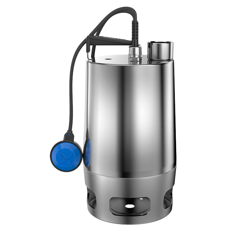 Grundfos Unilift AP50.50.08.A1V Stainless Steel Submersible Pump 0.8kW - Automatic Float Switch (+25+9F)