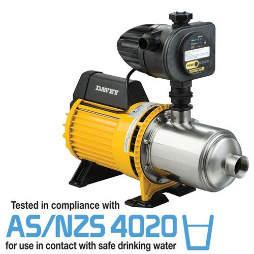 Davey HM90-13T WPS Multistage Pump with Torrium 2 - 1.3kW (T12 CLP)