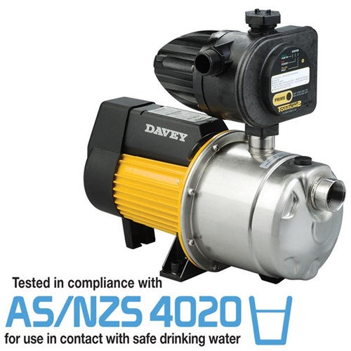 Davey HS60-08T WPS Multistage Pump with Torrium 2 - 0.76kW (T12 CLP)