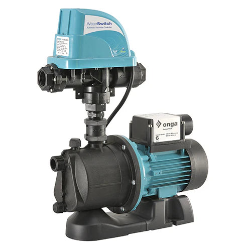 Onga JMW100FL Jet Assisted Household Pressure Pump with Floatless WaterSwitch