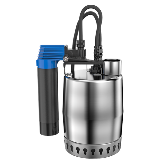 Grundfos Unilift KP.350.AV.1 Stainless Steel Submersible Pump 0.35kW - Niro Vertical Float Switch 013N4500