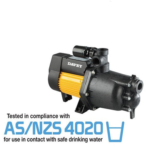 Davey XJ50P, XJ Ultra Pressure Jet Pump 50 LPM (SKD-SSS)