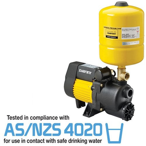 Davey XP25P8 Jet Pump with Supercell (3B+25+30F)