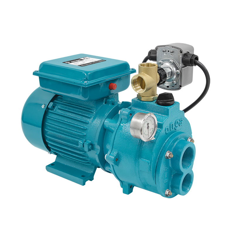 Onga JJ600 Farmmaster SINGLE Phase Jet Pump with Pressure Switch & 24L Onga Steel Tank (P*125)