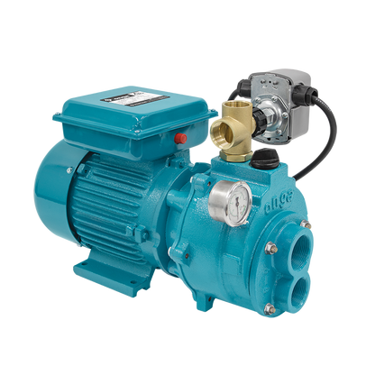 Onga JJ600 Farmmaster SINGLE Phase Jet Pump with Pressure Switch & 24L Onga Steel Tank (P*125)