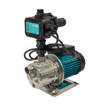 Onga JSP90 Pressure Boosting Jet Pump with AISI Pressure Switch & Onga Steel Tank (P*125)
